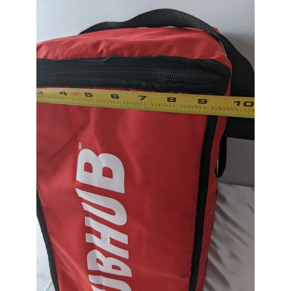 Grubhub Red Insulated Food Delivery Bag Bluemark GH-202010 Thermal Tote Large